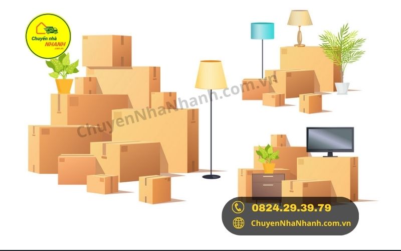 Thùng carton tại Chuyển Nhà Nhanh có độ dày và chất lượng cao